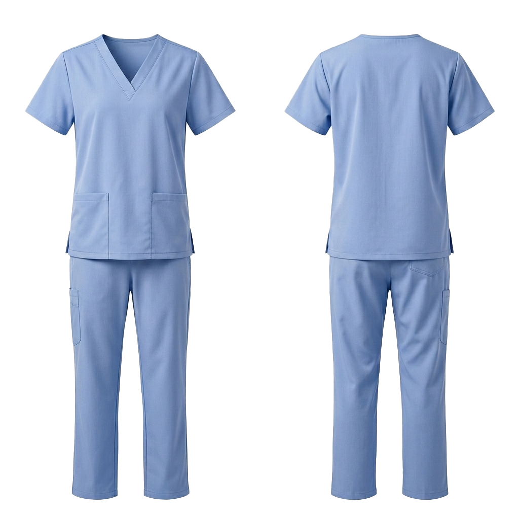 Unisex V-Neck Scrub Set - MEi
